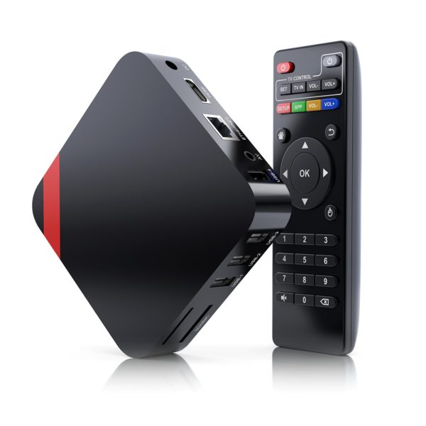 Top TV box with Remote Control